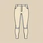 puffy light khaki breeches image